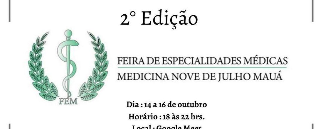 Feira de Especialidades Médicas - 2 Edição