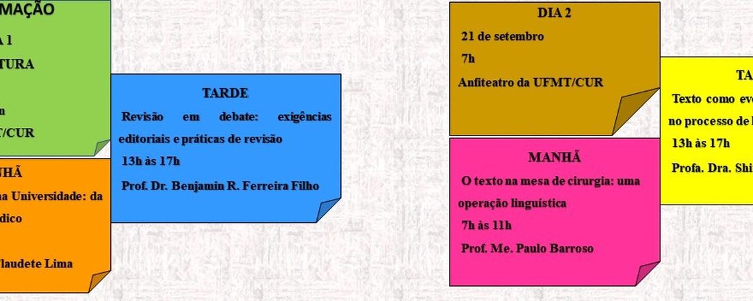 Seminário de Revisão de Textos