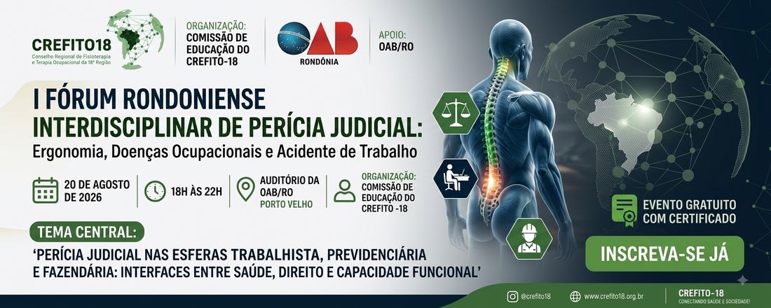 I Fórum Rondoniense Interdisciplinar de Perícia Judicial