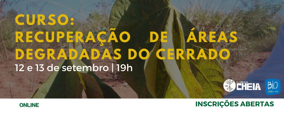 Recuperação de áreas degradadas do cerrado