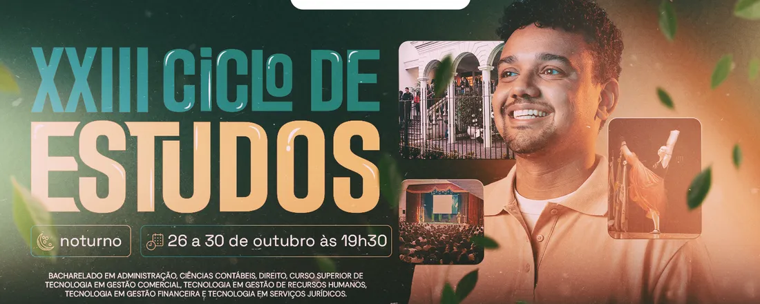 XXIII CICLO DE ESTUDOS - Noturno