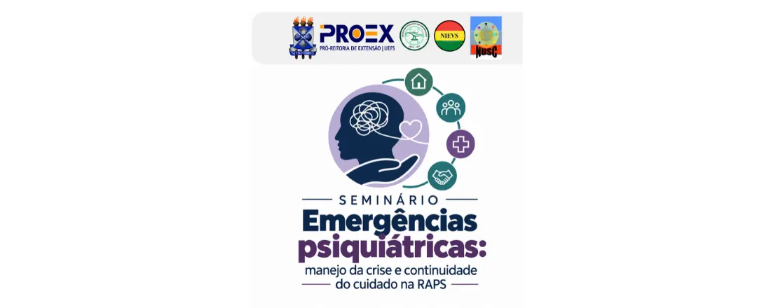 Seminário Emergências Psiquiátricas: manejo da crise e continuidade do cuidado na RAPS