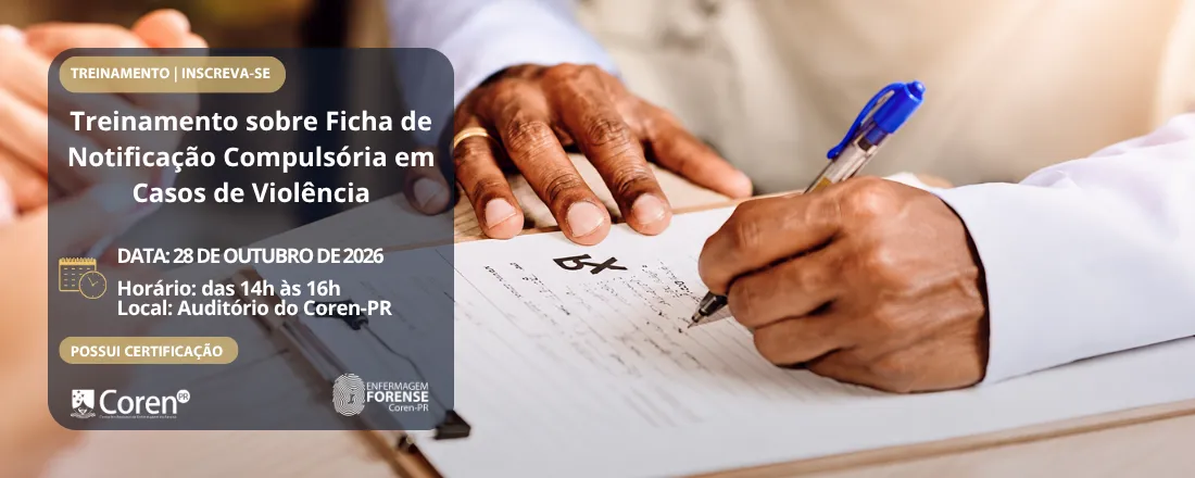 Treinamento Teórico-Prático sobre a Ficha de Notificação Compulsória em Casos de Violência