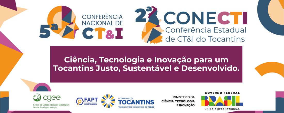 2ª Conferência de Ciência, Tecnologia e Inovação do Tocantins (CONECTI)