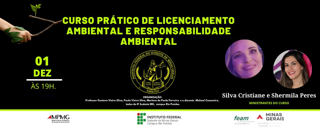 CURSO PRÁTICO DE LICENCIAMENTO AMBIENTAL E RESPONSABILIDADE AMBIENTAL