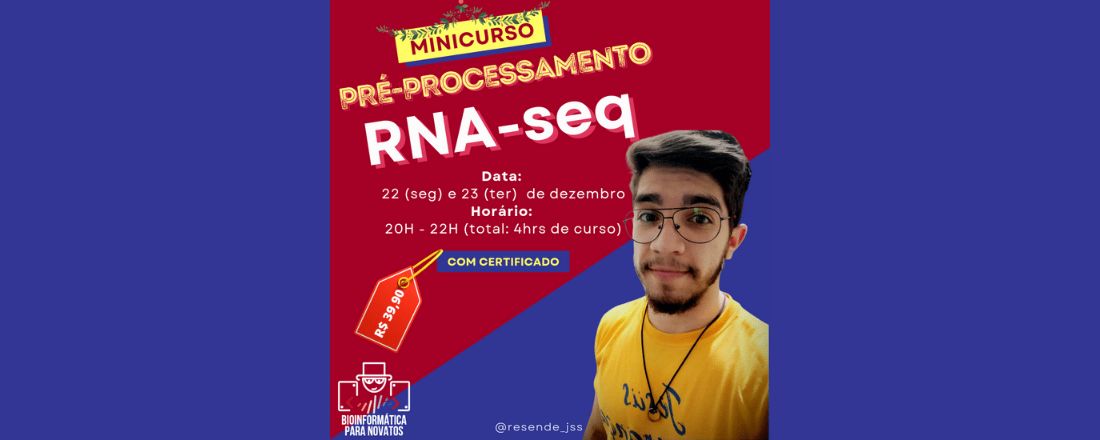 Minicurso: Pré-processamento de RNA-seq