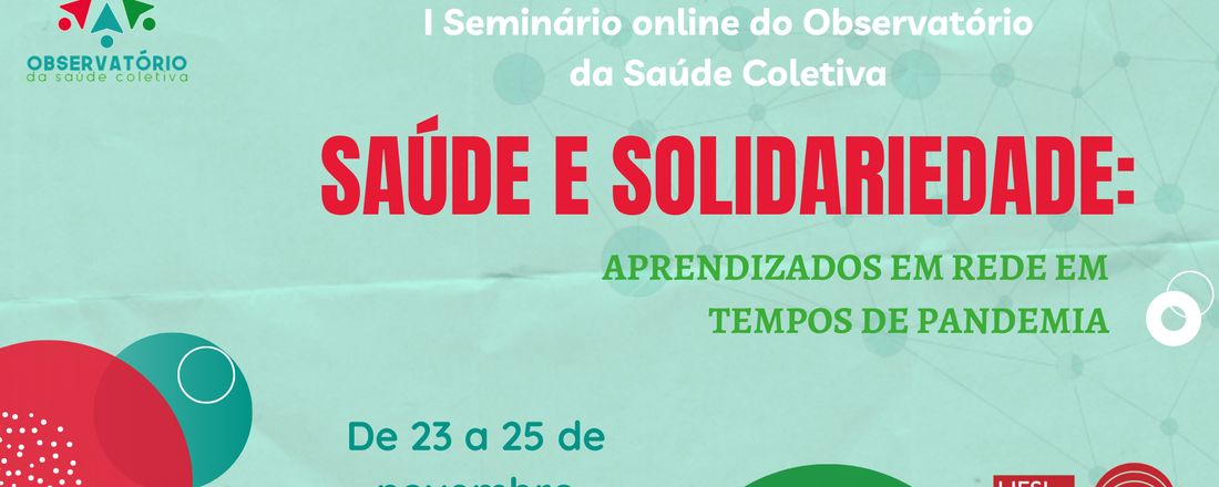 Saúde e Solidariedade: aprendizados em rede em tempos de pandemia