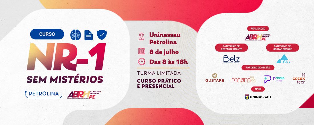 Curso NR-1 Sem Mistérios (Petrolina)