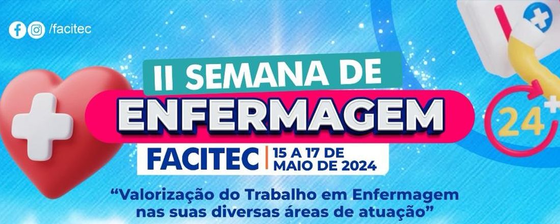 II SEMANA DE ENFERMAGEM - FACITEC