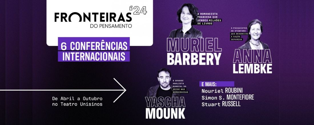Fronteiras do Pensamento 2024 - Porto Alegre | 10/07/2024