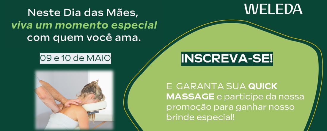Dia da mães - Weleda Vila Madalena