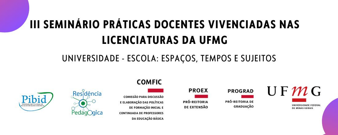 III Seminário de Práticas Vivenciadas nas Licenciaturas