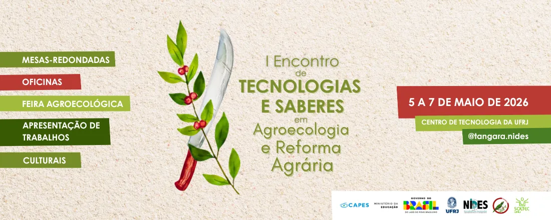 1º Encontro de Tecnologias e Saberes em Agroecologia e Reforma Agrária