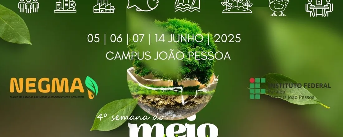 4° Semana de Meio Ambiente Campus João Pessoa IFPB
