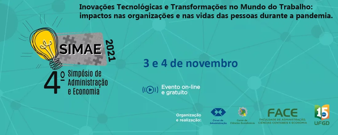 4° SIMAE - Simpósio de Administração e Economia