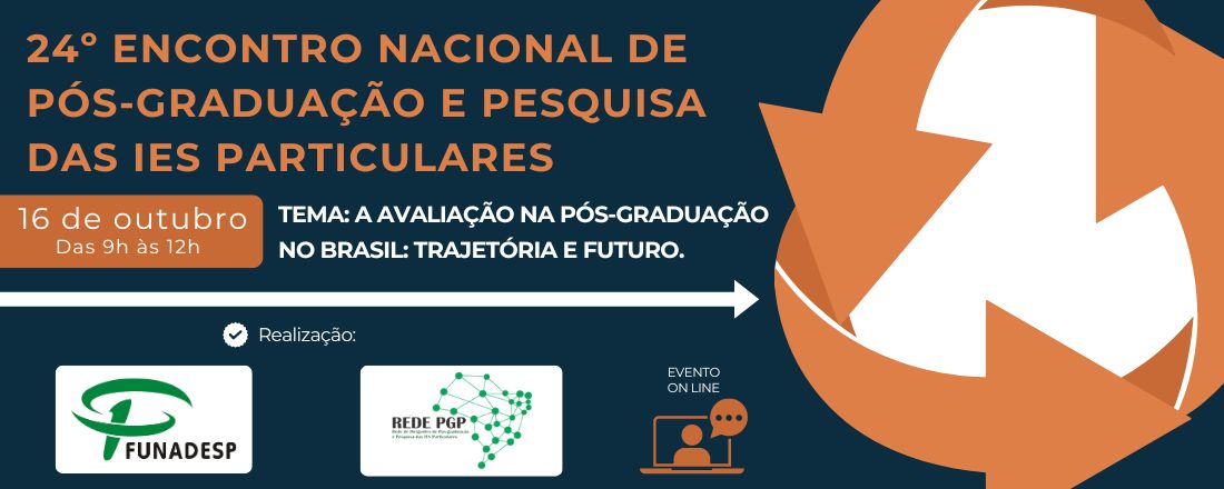 24º ENCONTRO NACIONAL DE PÓS-GRADUAÇÃO E PESQUISA DAS IES PARTICULARES