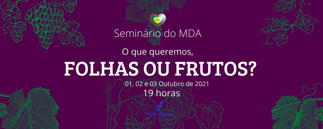 Seminário do MDA- O que queremos, Folhas ou Frutos?