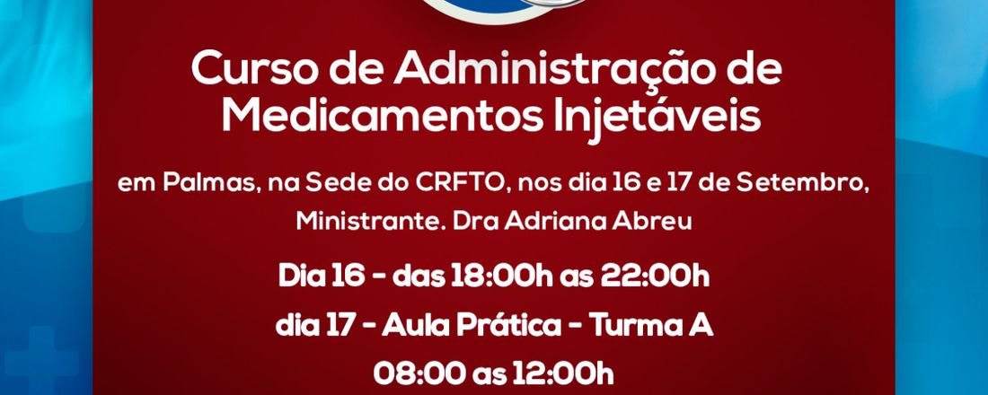 Curso de Administração de Medicamentos Injetáveis