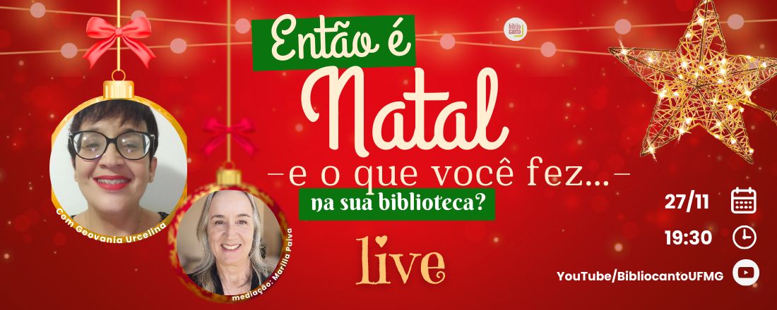 Então é natal, e o que você fez... na sua biblioteca?!