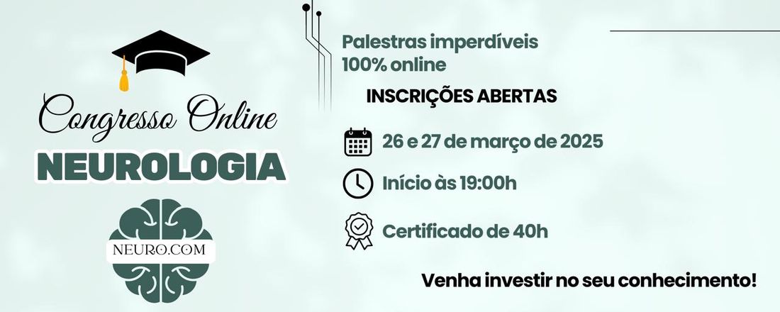 NEURO.COM - Congresso Acadêmico Online de Neurologia