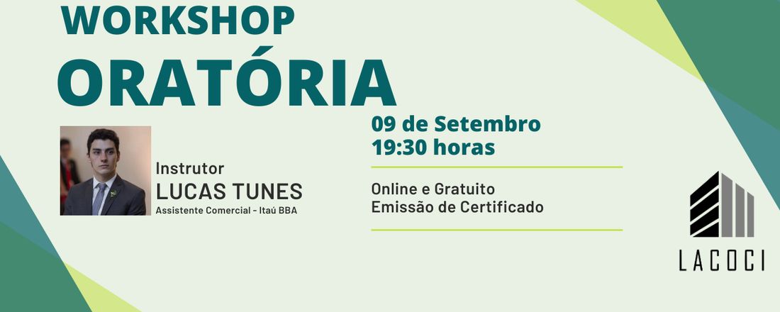 Workshop de Oratória