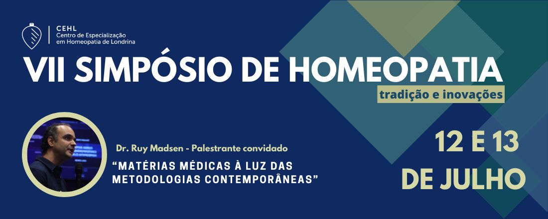 VII Simpósio de Homeopatia -  Tradição e Inovações