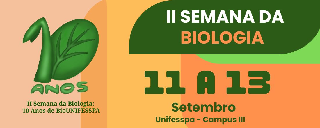 II Semana da Biologia: 10 Anos de BioUNIFESSPA