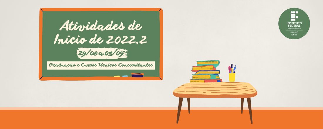 Atividades de Início de Semestre 2022-2