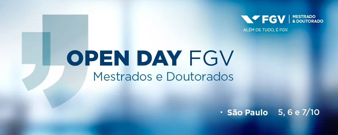 Open Day | Mestrados e Doutorados - São Paulo