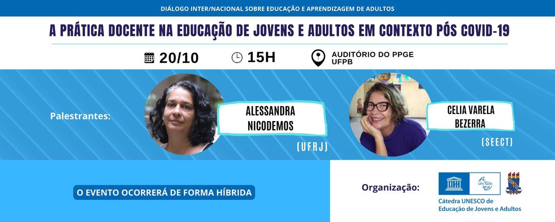 A prática docente na educação de jovens e adultos em contexto pós covid-19