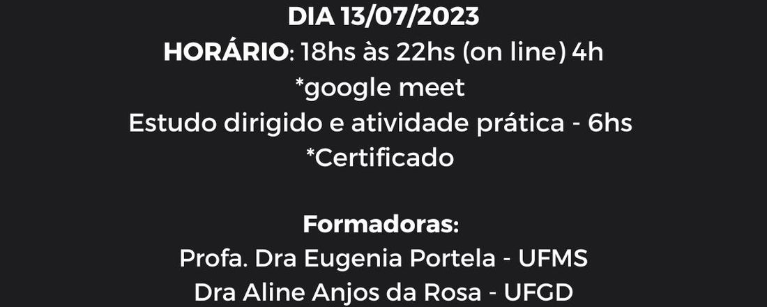 I CAPACITAÇÃO EM BANCA DE HETEROIDENTIFICAÇÃO