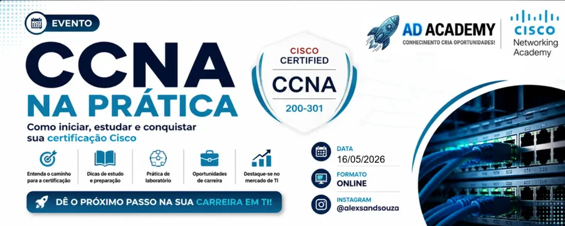 CCNA na Prática: Como Iniciar, Estudar e Conquistar sua Certificação Cisco Systems