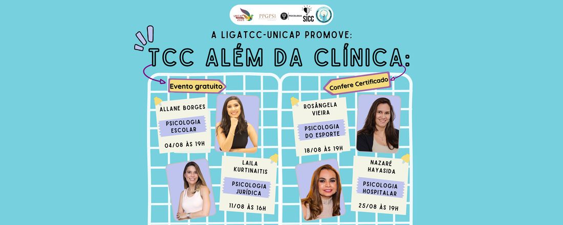 TCC ALÉM DA CLÍNICA