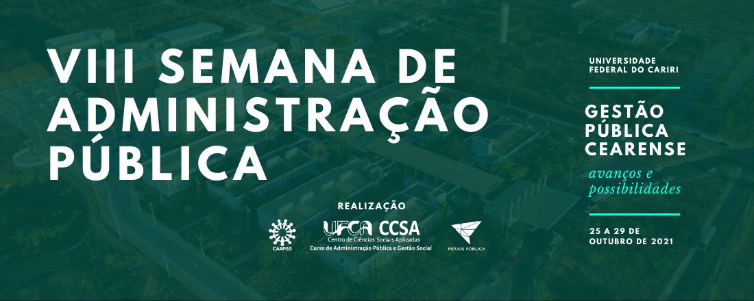 VIII Semana de Administração Pública
