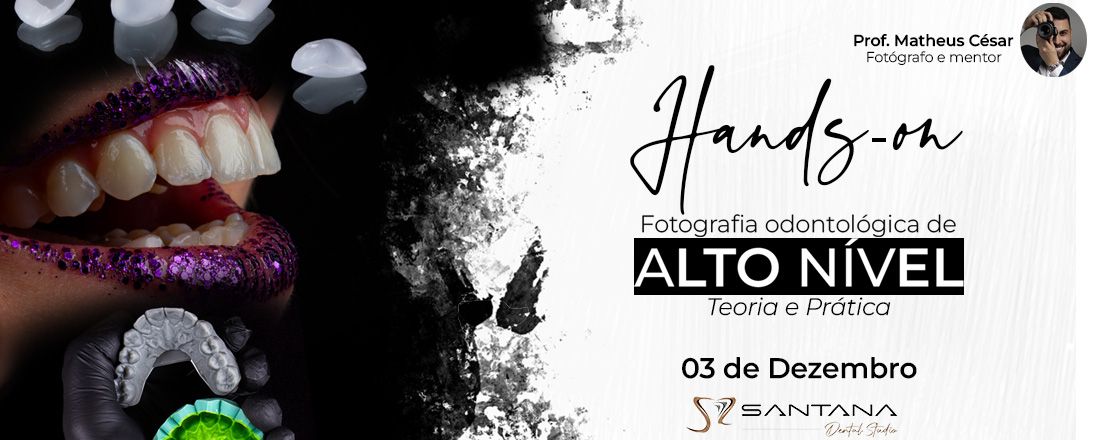 Hands-on fotografia odontológica de alto nível