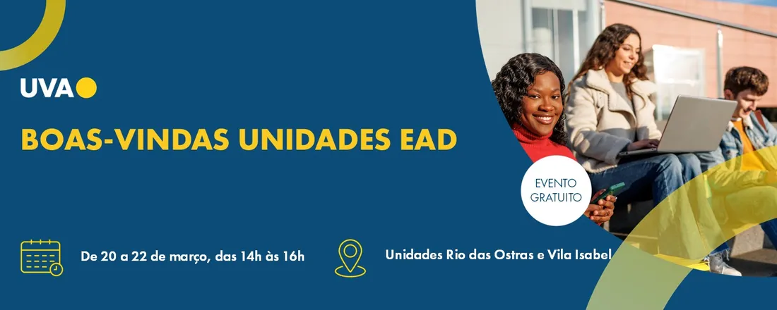 BOAS-VINDAS UNIDADES EAD