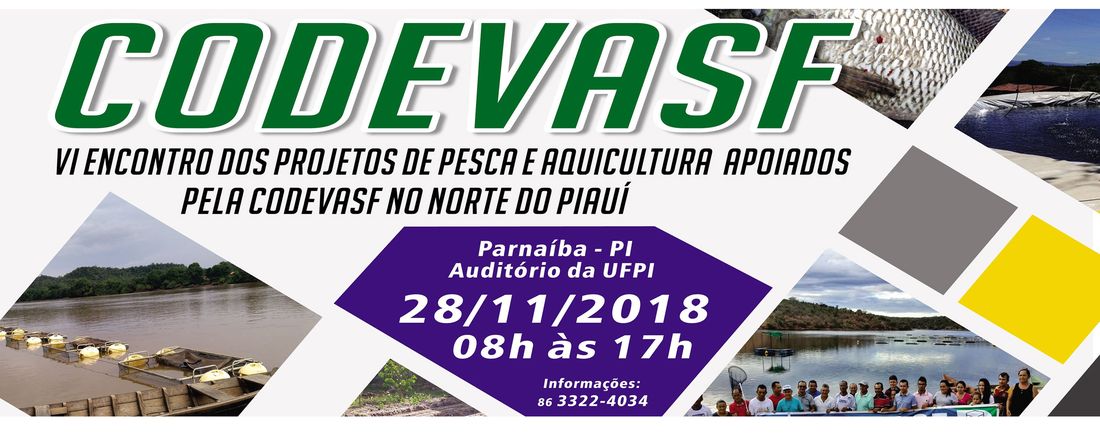 VI ENCONTRO DOS PROJETOS DE PESCA E AQUICULTURA APOIADOS PELA CODEVASF NO NORTE DO PIAUÍ