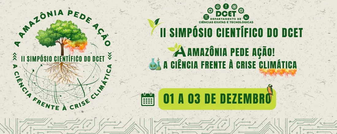 II SIMPÓSIO CIENTÍFICO DO DCET