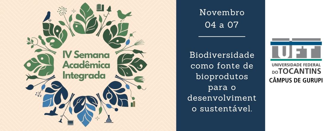 IV Semana Acadêmica Integrada da UFT - Gurupi