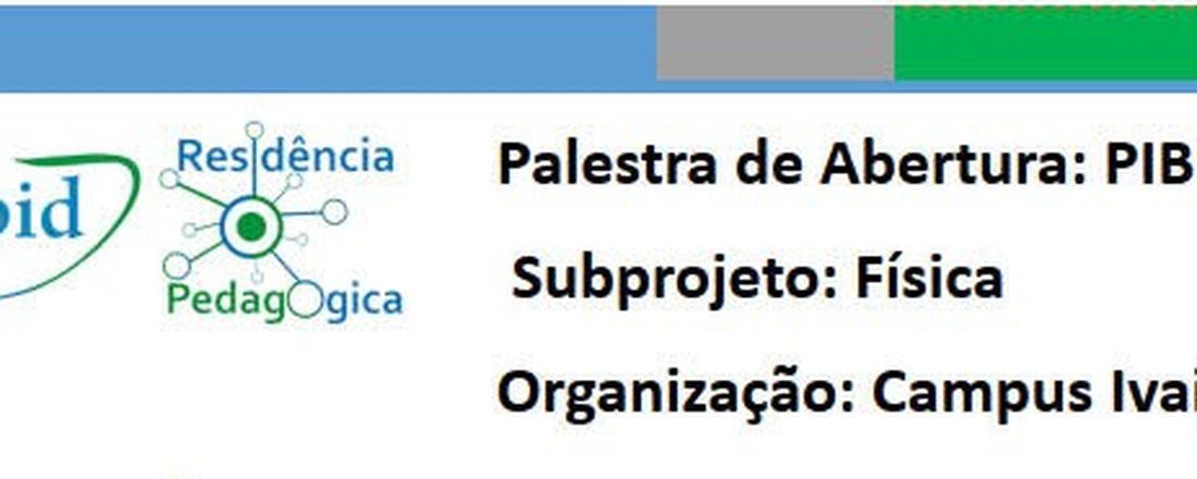Palestra "A Relevância do conhecimento científico para a cidadania e a incoerência da Educação em Ciências"