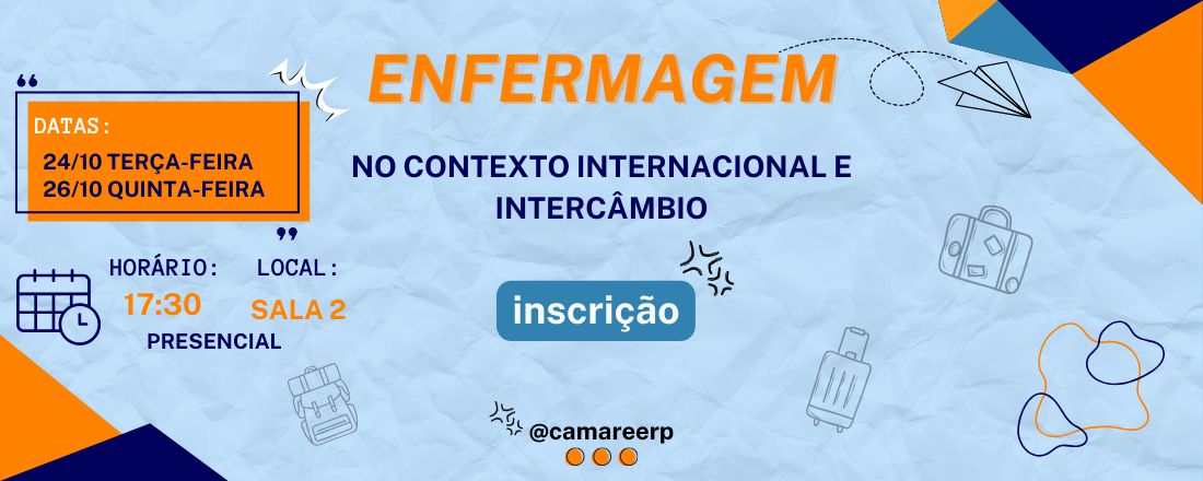 Enfermagem no Contexto Internacional E Intercâmbio