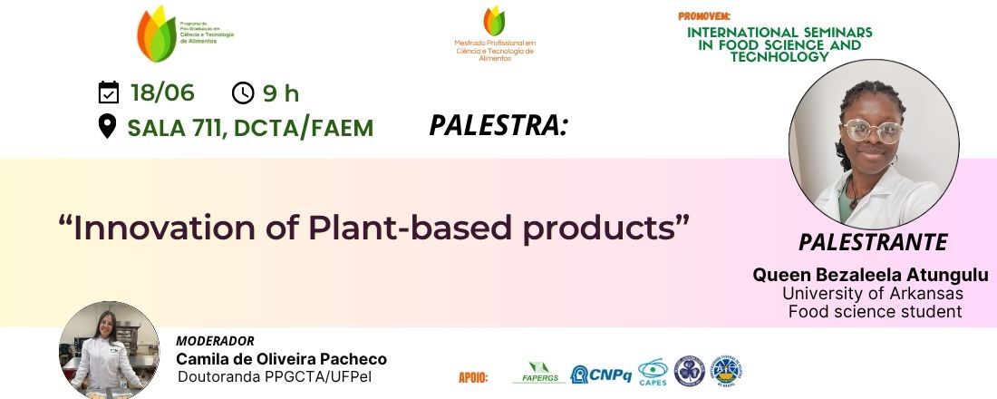 "Innovation of Plant-based products"