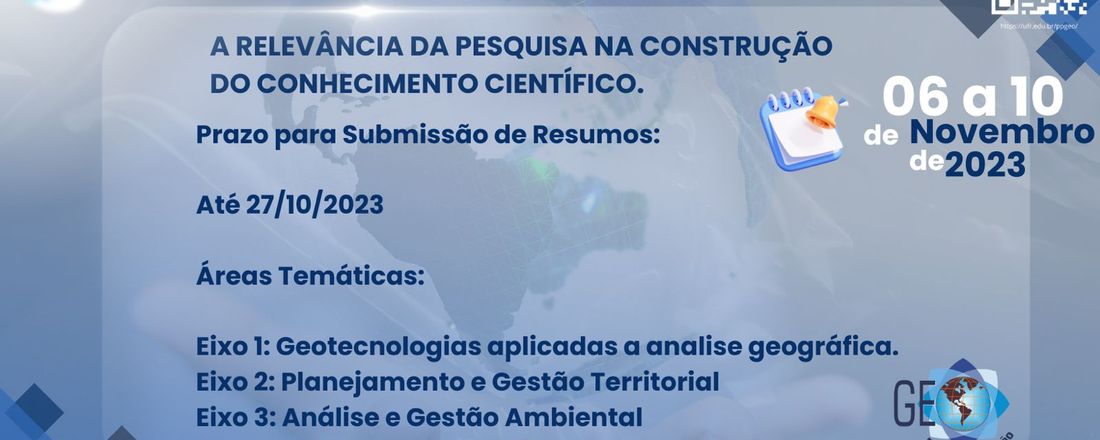 IV Workshop - A Relevância da Pesquisa na Construção do Conhecimento Científico