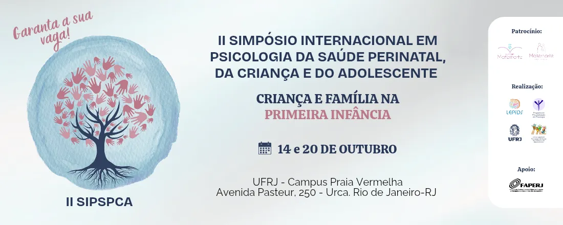 II Simpósio Internacional em Psicologia da Saúde Perinatal, da Criança e do Adolescente