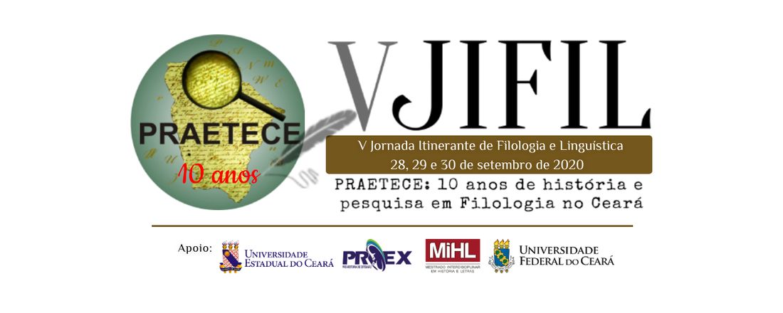 V Jornada Itinerante de Filologia e Linguística