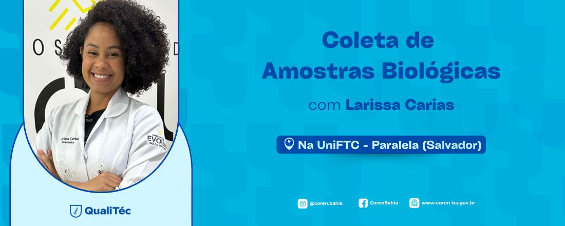 QualiTec | Coleta de Amostras Biológicas
