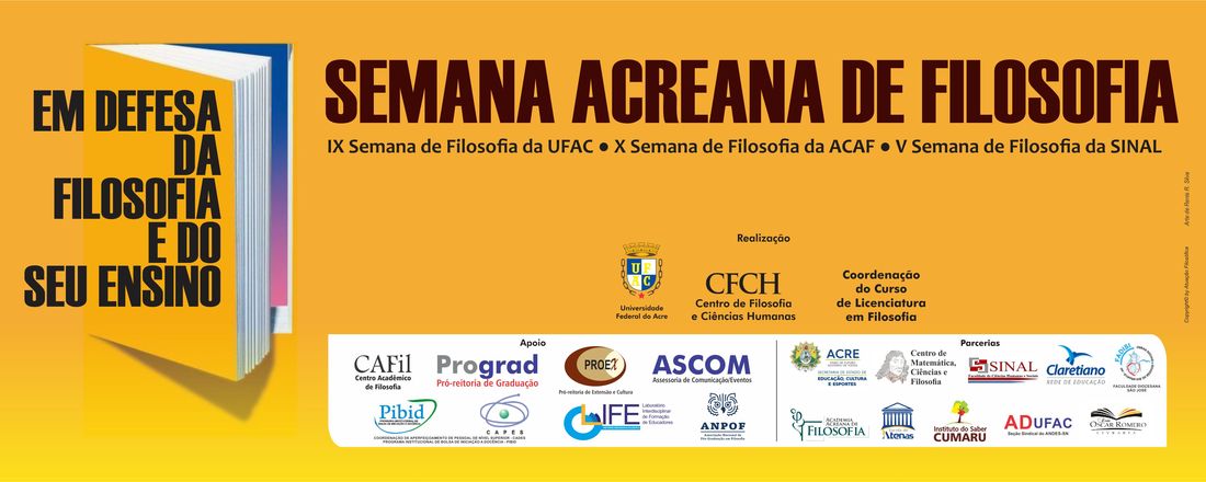 Semana Acreana de Filosofia: "Em defesa da Filosofia e do seu Ensino"
