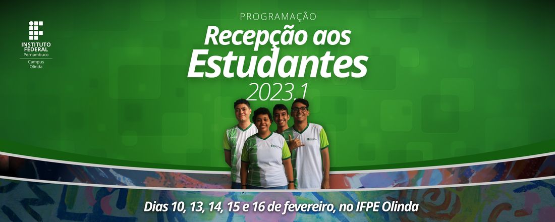 Recepção aos Estudantes 2023.1