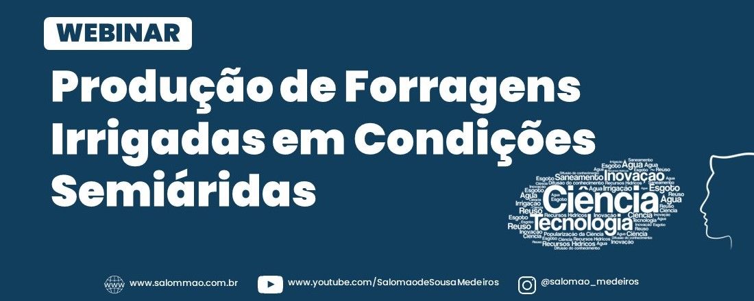WEBINAR: Produção de Forragens Irrigadas em Condições Semiáridas