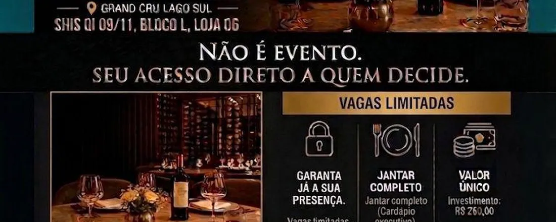 Jantar de networking GBG